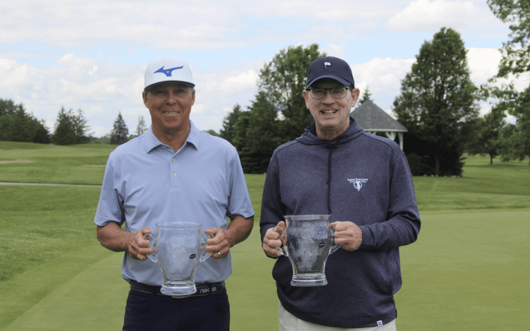 The dynamic duo: Fisher/Cook win IGA Senior Am Team Championship at Plum Creek